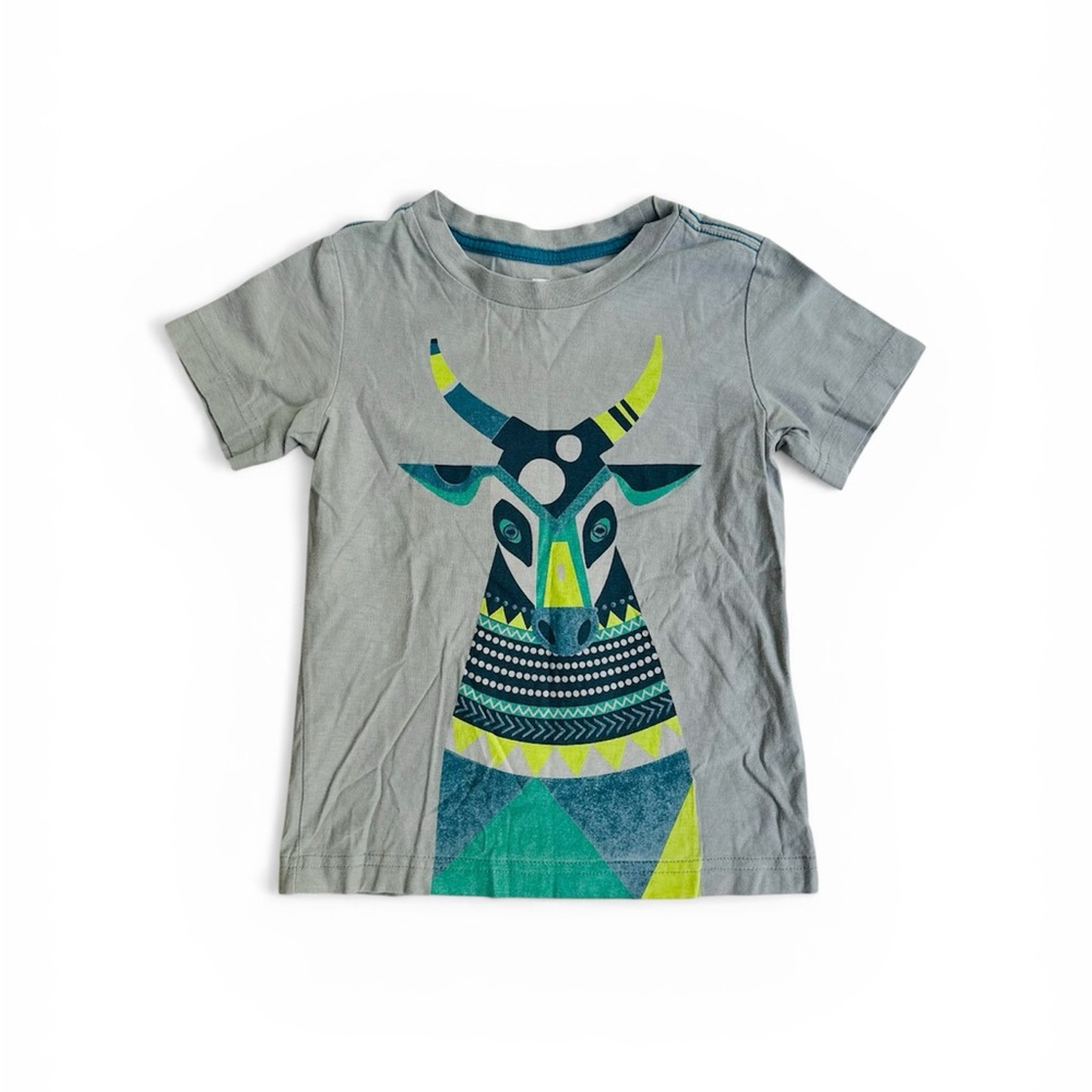 Tea Collection Bull Tee Size 5